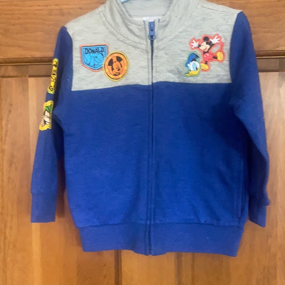 Disney 2t sweatshirt jacket